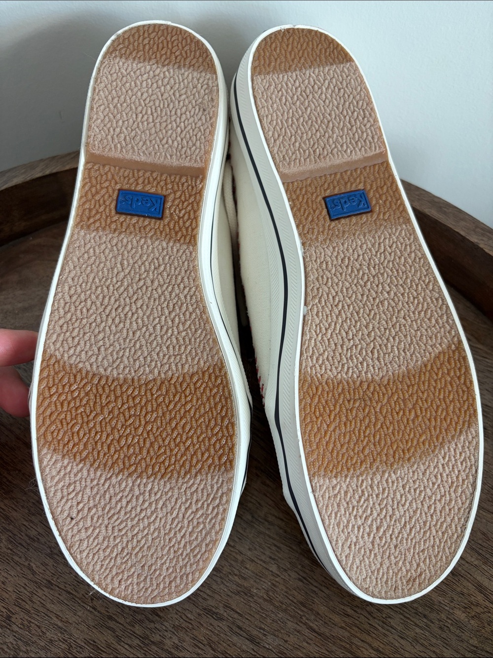 Keds Baseball Stitch Canvas Sneakers NWT -AS IS - Picture 6 of 9